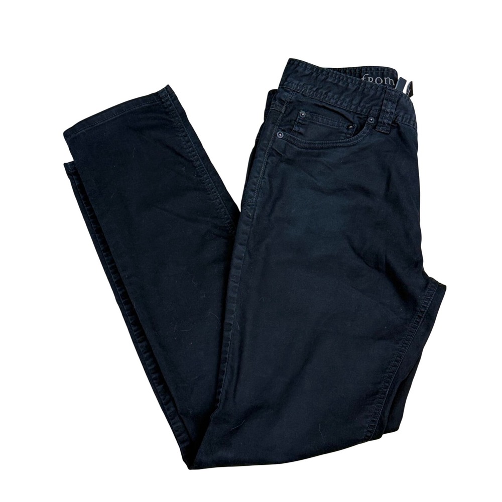 Prana Slim Fit Pants Mens 30Wx32L Black Outdoors Casual Travel EUC